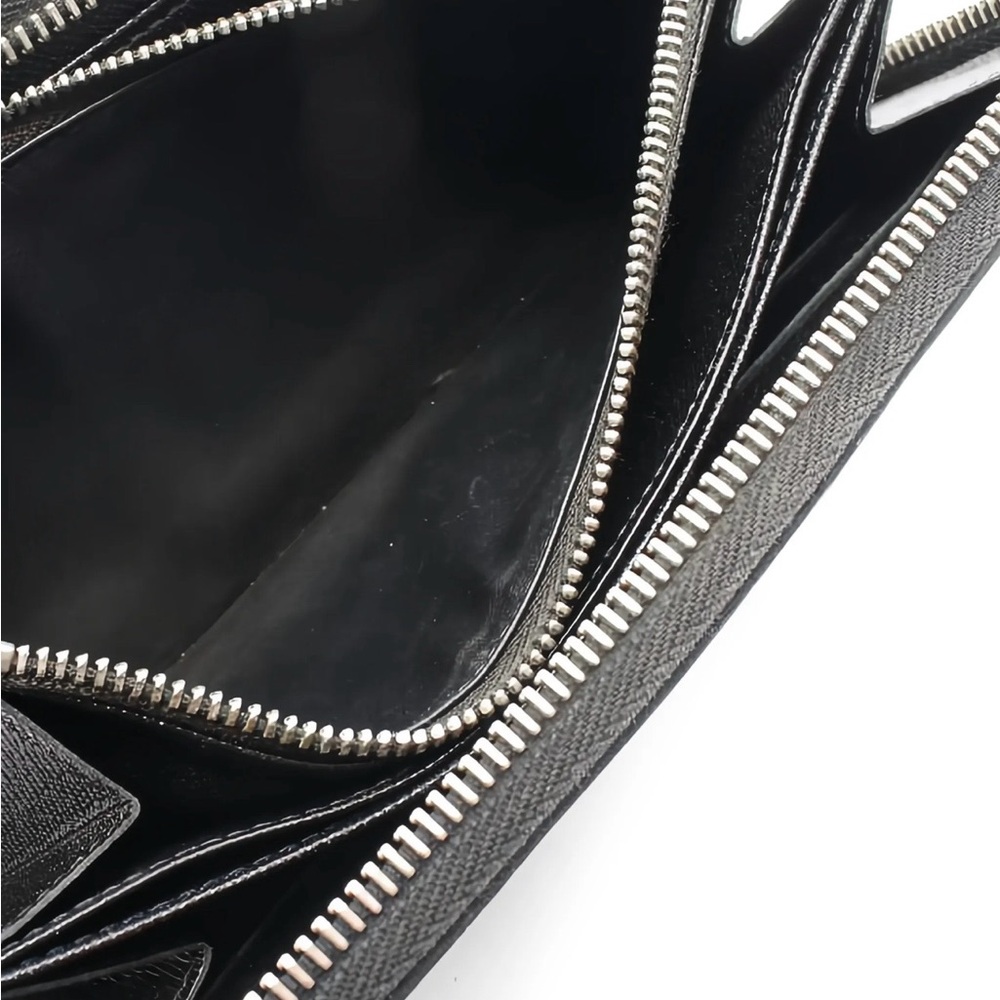 LOUIS VUITTON Epi Zippy Vertical Wallet Black - Picture 3 of 4